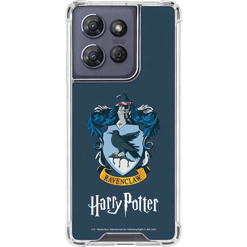Wizarding World Harry Potter Ravenclaw House Crest Moto G Power 5G (2025) Clear Case